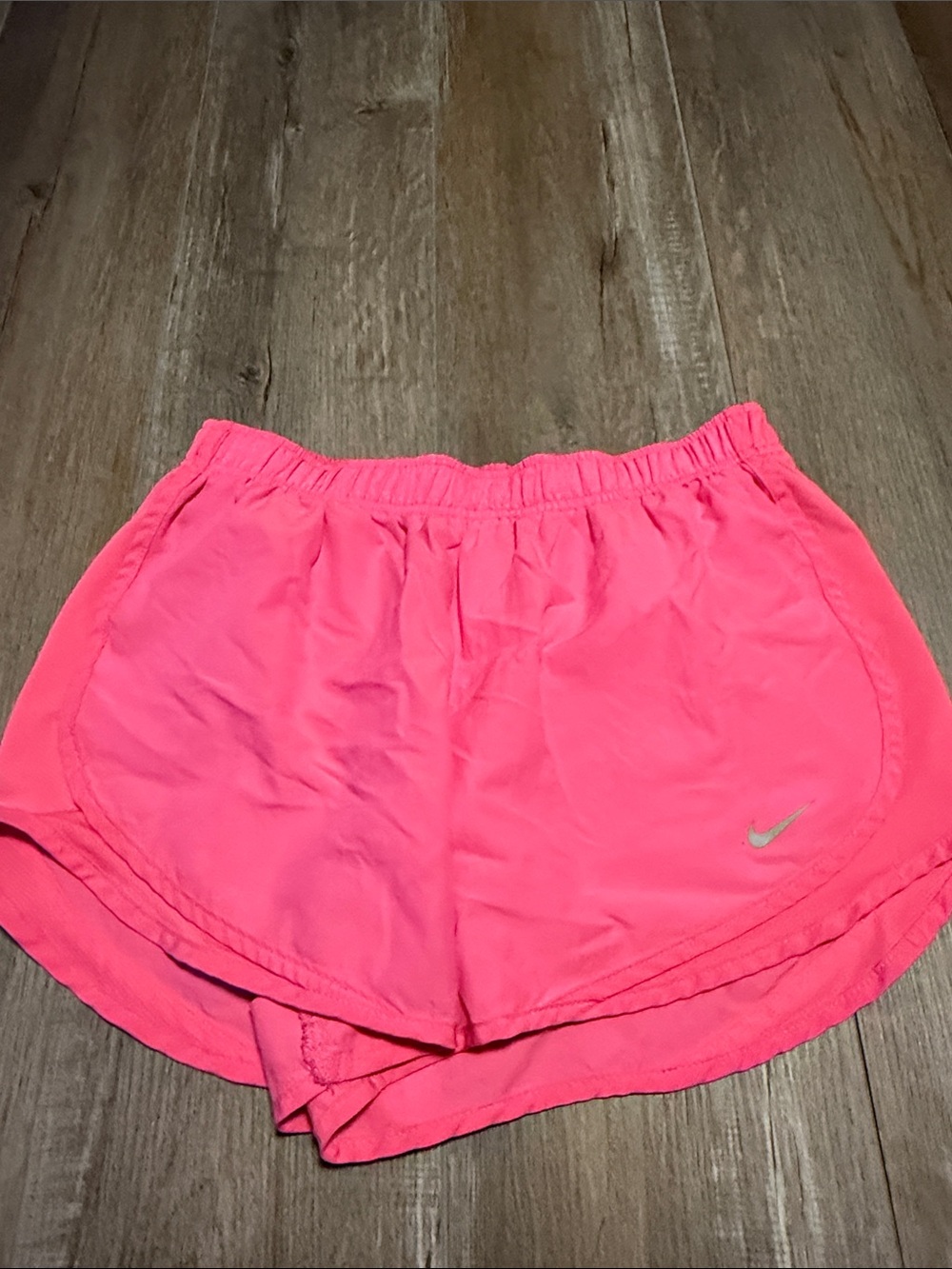 Nike Dri Fit Women's Pink Athletic Running Shorts